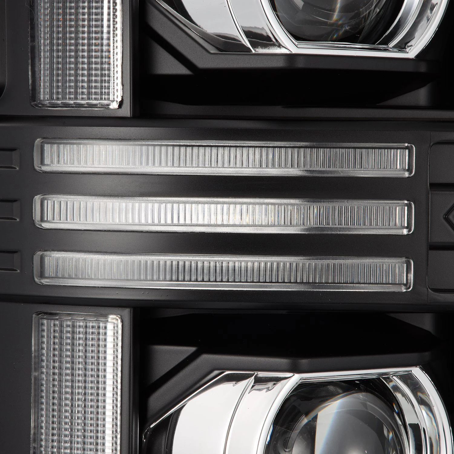 AlphaRex Projector Headlights Ford Excursion (08-10) Pro Series - Sequential - Alpha-Black or Black - Image 8