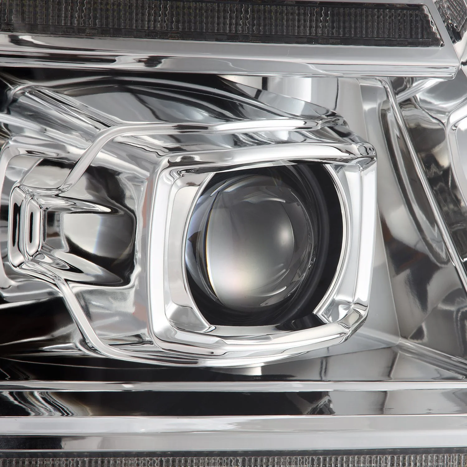 AlphaRex Projector Headlights Ford F150 (04-08) Pro Series - Sequential - Alpha-Black / Black / Chrome - Image 12
