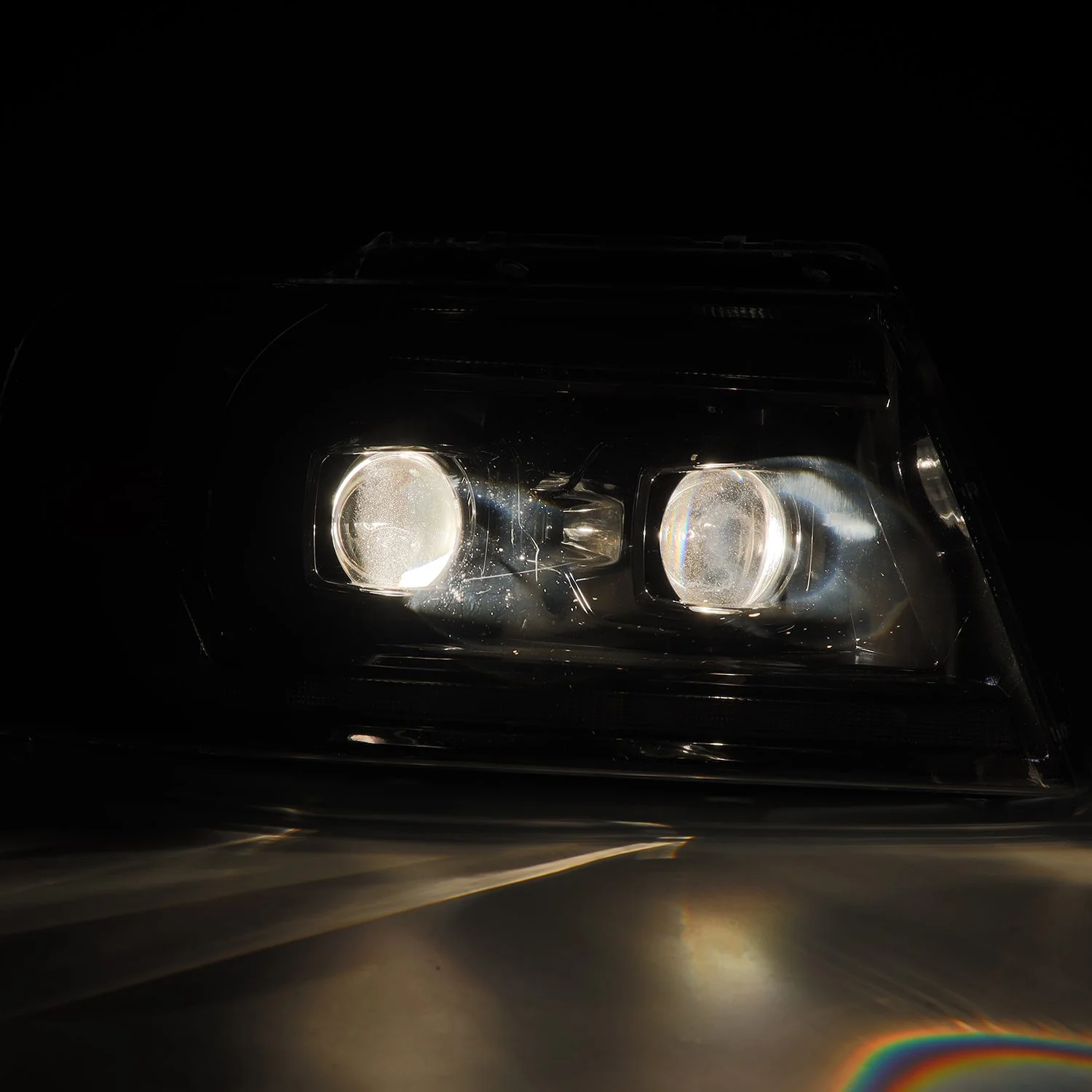 AlphaRex Projector Headlights Ford F150 (04-08) Pro Series - Sequential - Alpha-Black / Black / Chrome - Image 16