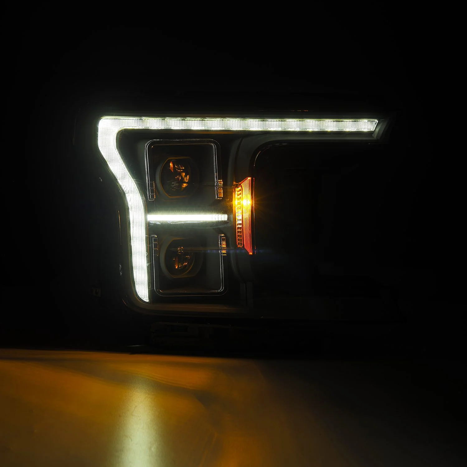 AlphaRex Projector Headlights Ford F150 (18-20) G2 Version Pro Series - Sequential - Alpha-Black or Black - Image 5