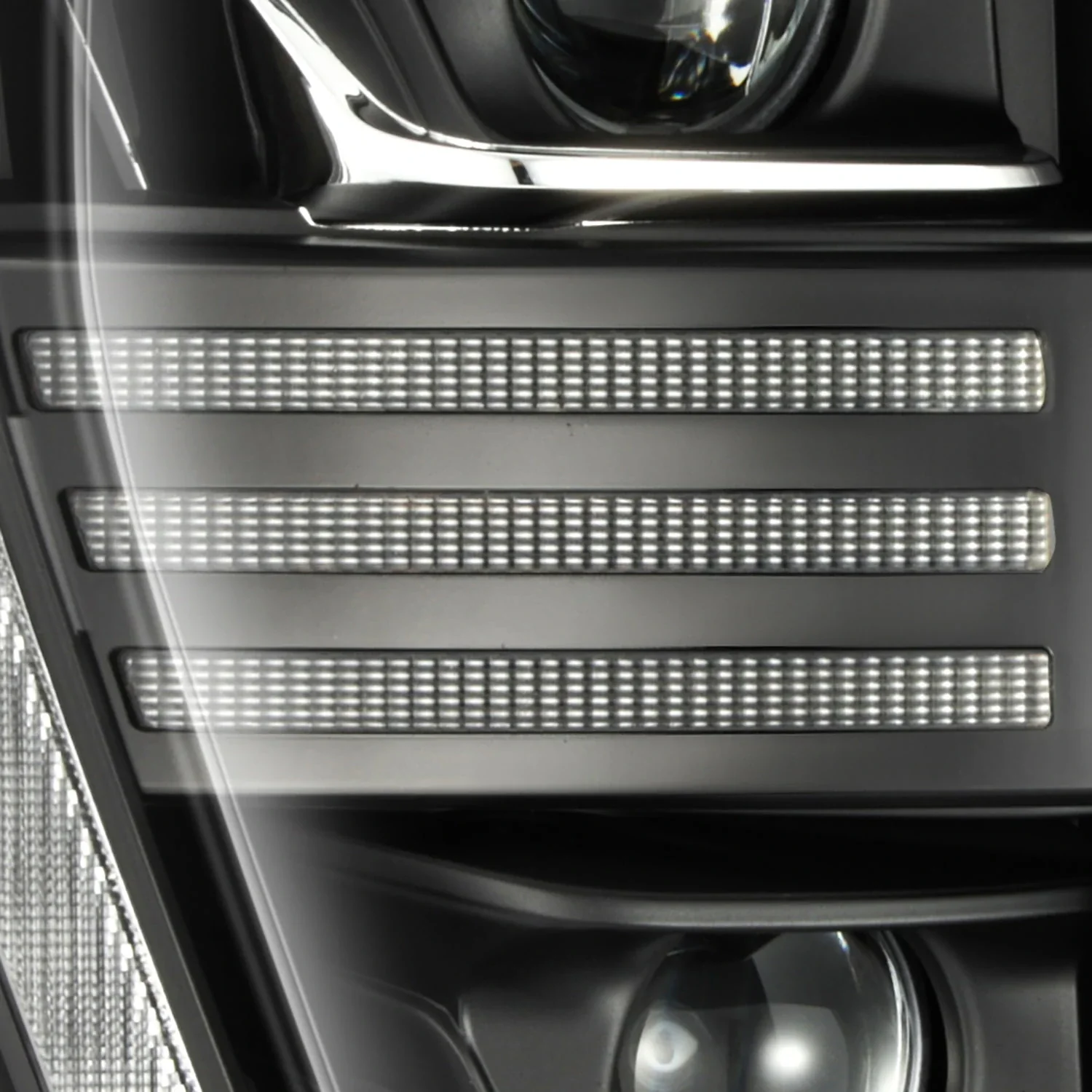 AlphaRex Projector Headlights Ford F150 w/ Halogen Headlights Only (21-23) Pro Series - Sequential - Alpha-Black or Black - Image 13