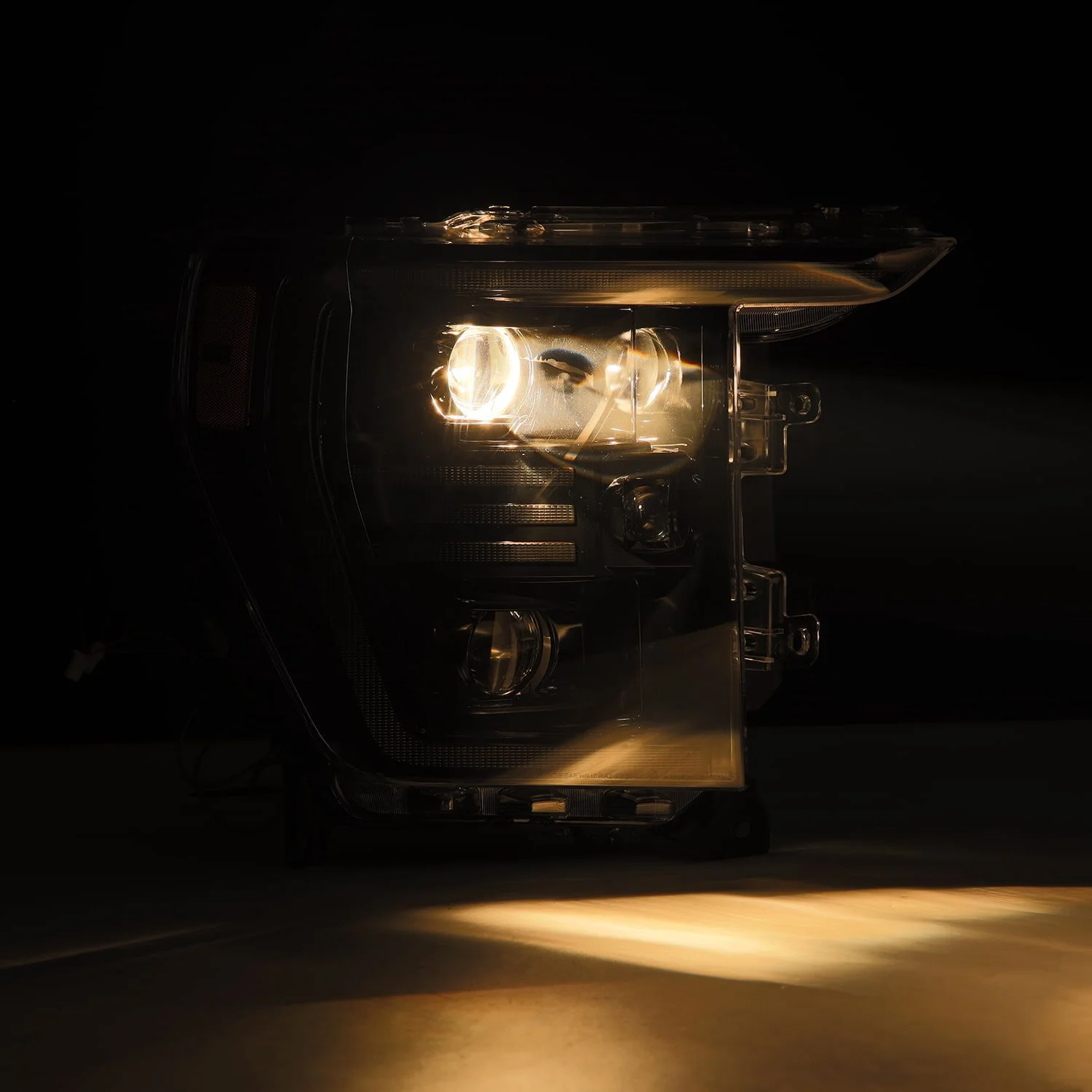 AlphaRex Projector Headlights Ford F150 w/ Halogen Headlights Only (21-23) Pro Series - Sequential - Alpha-Black or Black - Image 9
