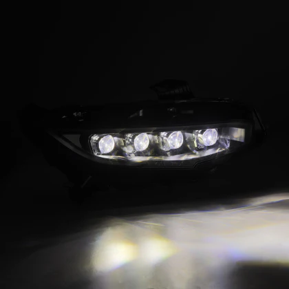 AlphaRex Projector Headlights Honda Civic / Civic Type-R FK8 (16-21) Nova LED Projector Series - Gloss or Jet Black - Image 6