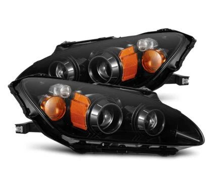 AlphaRex Projector Headlights Honda S2000 AP1 AP2 (99-09) LUXX Series - Gloss or Jet Black