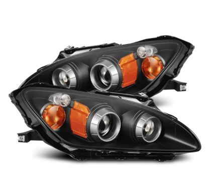 AlphaRex Projector Headlights Honda S2000 AP1 AP2 (99-09) LUXX Series - Gloss or Jet Black - Image 2