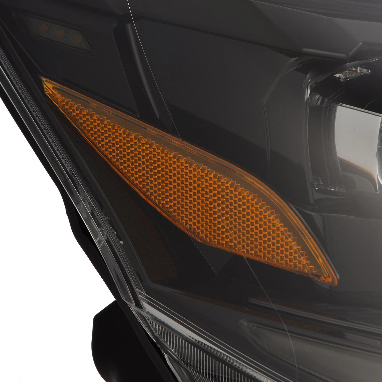 AlphaRex Projector Headlights Lexus GX460 (14-19) LED Nova Series - LED DRL Light Black / Alpha-Black - Image 11