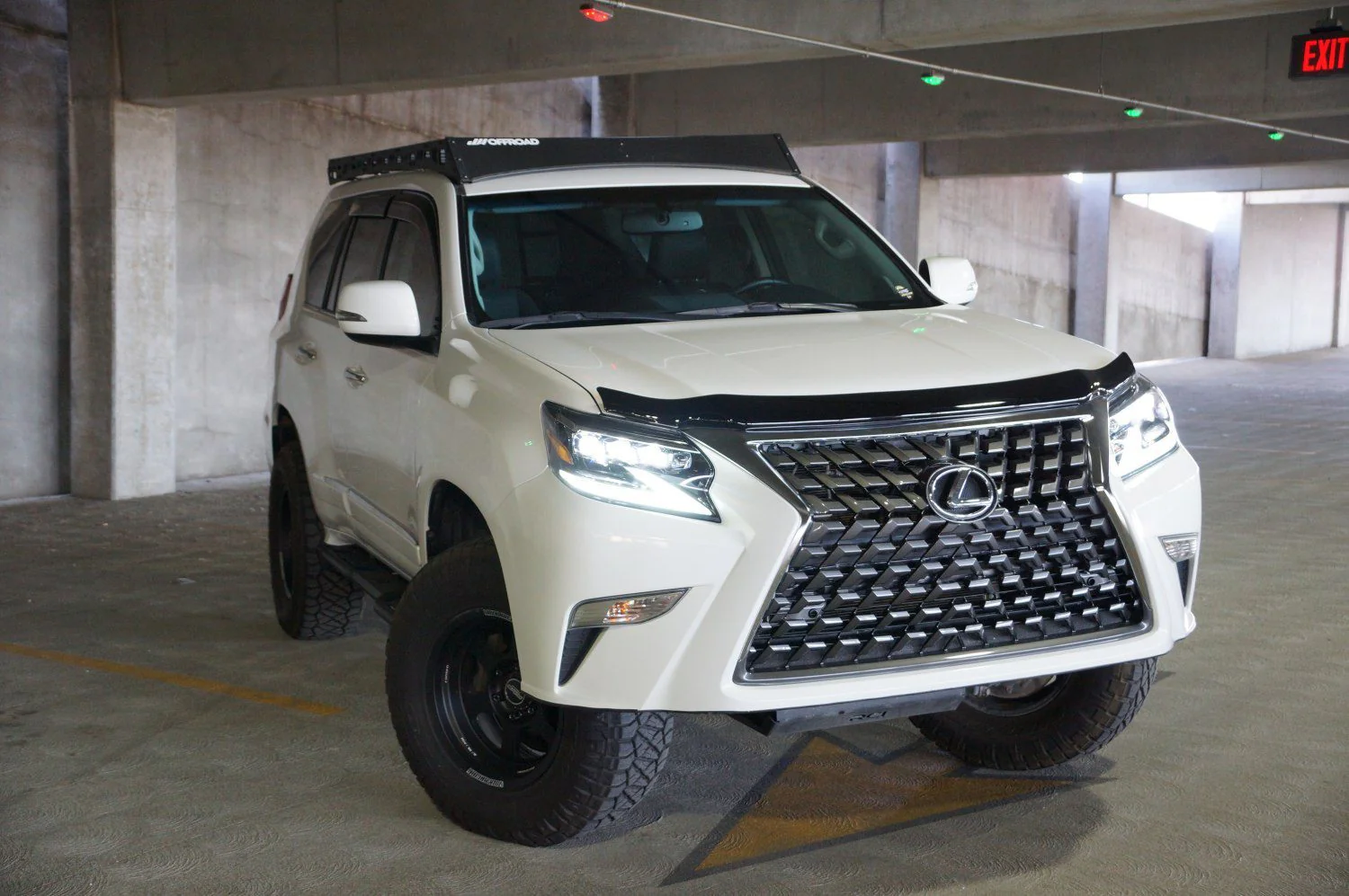 AlphaRex Projector Headlights Lexus GX460 (14-19) LED Nova Series - LED DRL Light Black / Alpha-Black - Image 26