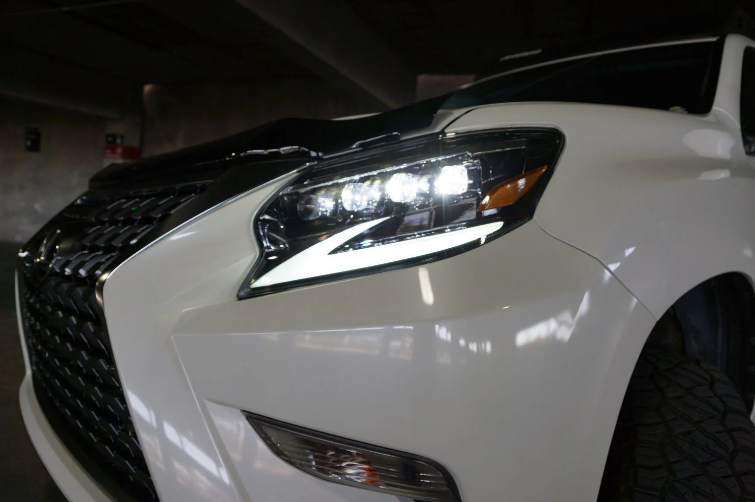 AlphaRex Projector Headlights Lexus GX460 (14-19) LED Nova Series - LED DRL Light Black / Alpha-Black - Image 27