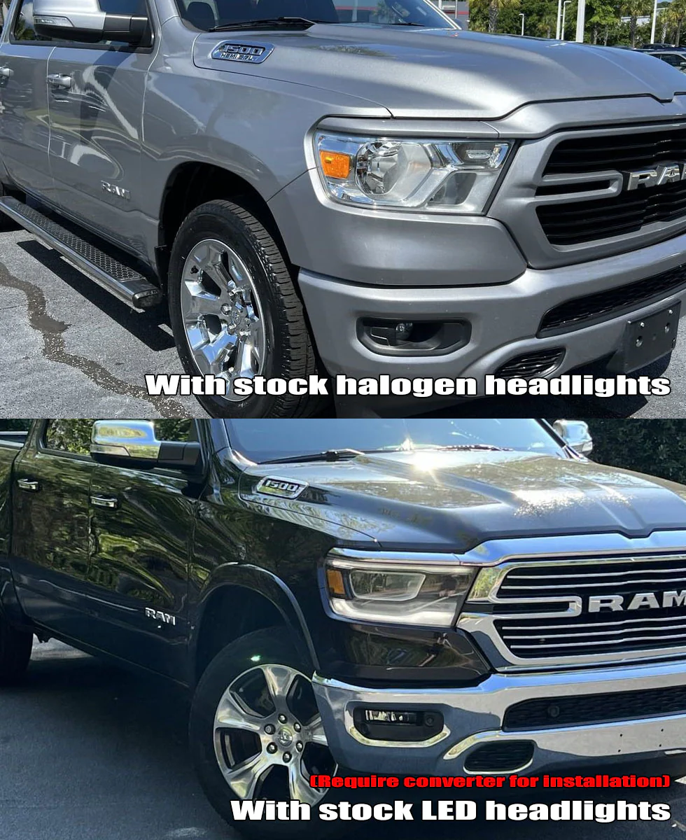AlphaRex Projector Headlights Ram 1500 (19-23) G2 Version Pro Series - Sequential - Alpha-Black or Black - Image 24