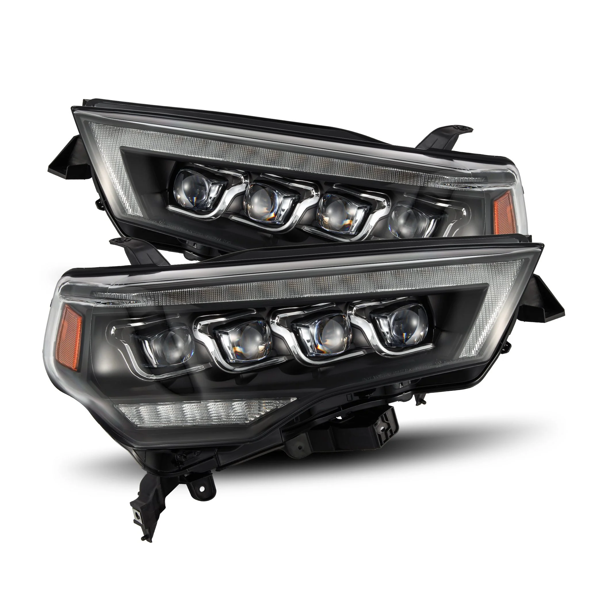 AlphaRex Projector Headlights Toyota 4Runner (14-23) LED Nova Series w/ LED DRL - Black or Alpha-Black