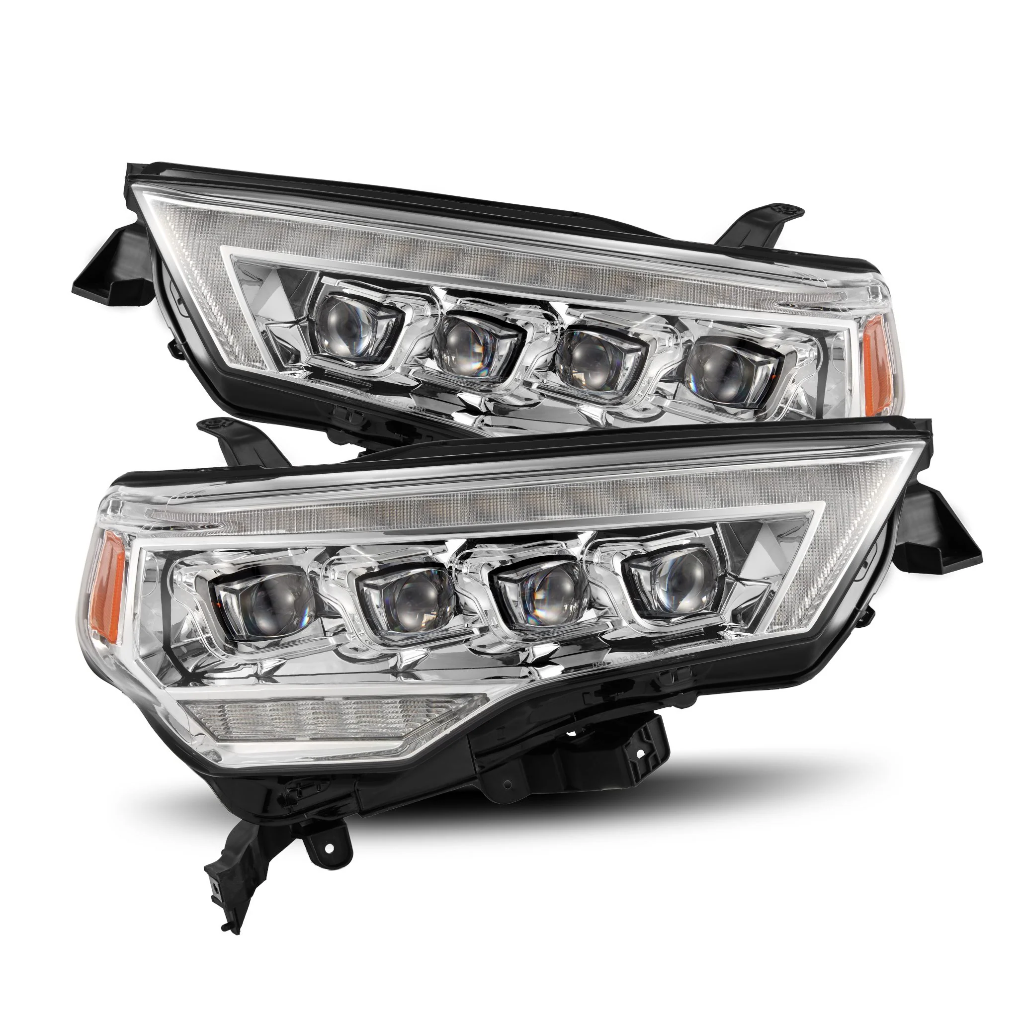 AlphaRex Projector Headlights Toyota 4Runner (14-23) LED Nova Series w/ LED DRL - Black or Alpha-Black - Image 10