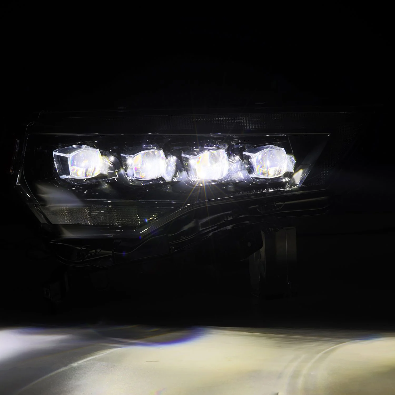 AlphaRex Projector Headlights Toyota 4Runner (14-23) LED Nova Series w/ LED DRL - Black or Alpha-Black - Image 22