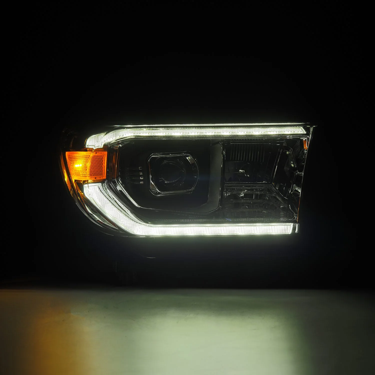 AlphaRex Projector Headlights Toyota Tundra (07-13) G2 Version Pro Series - Sequential - Alpha-Black or Chrome - Image 10