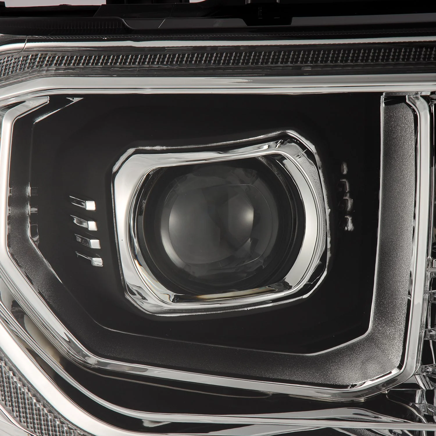 AlphaRex Projector Headlights Toyota Tundra (07-13) G2 Version Pro Series - Sequential - Alpha-Black or Chrome - Image 2