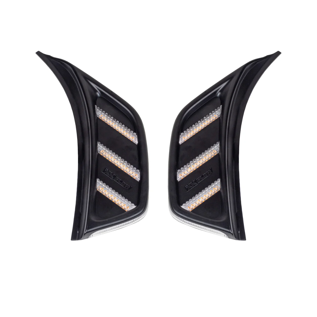 XKGlow Amber Fender Vent - Jeep JL&JT w/ Turn Signal & Running Light
