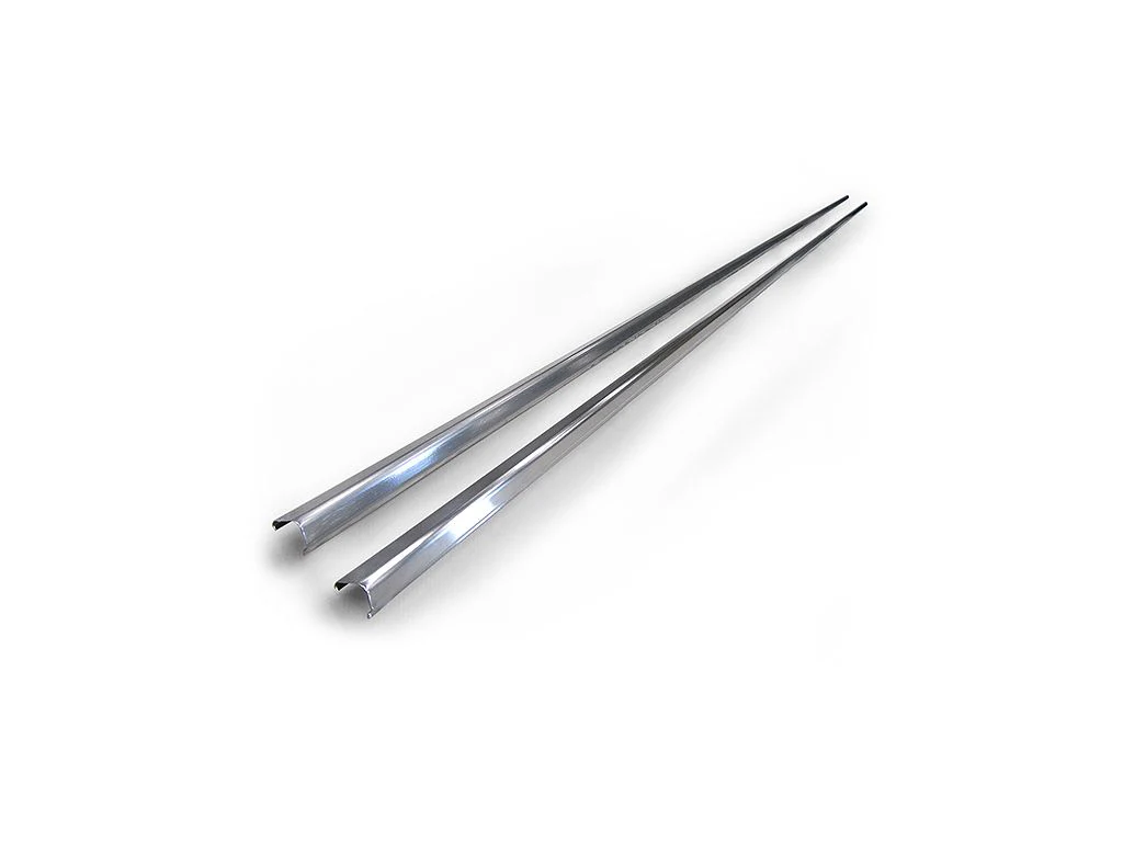 AMP Research PowerStep Stainless Steel Trim Strips 79" New Style or 85"Old Style Extrusion