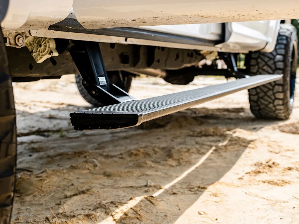 AMP Research PowerStep Xtreme Ford F250/ F350/ F450 (2022) Power Side Steps Running Boards - Image 2