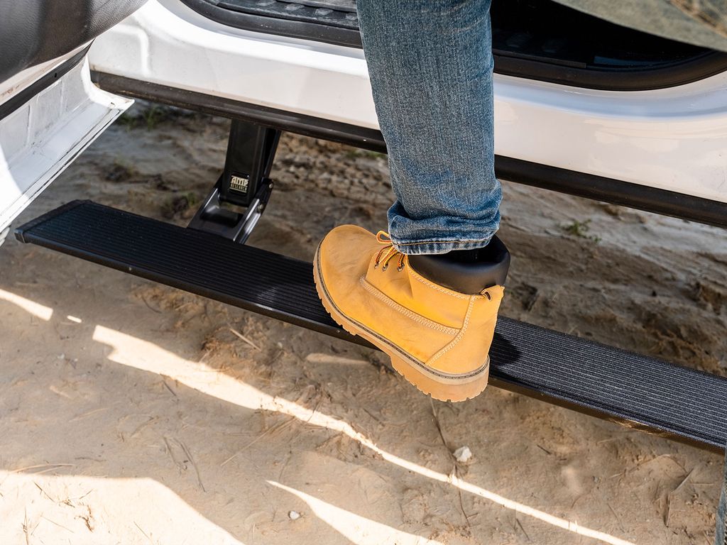 AMP Research PowerStep Xtreme Ford F250/ F350/ F450 (2022) Power Side Steps Running Boards - Image 3
