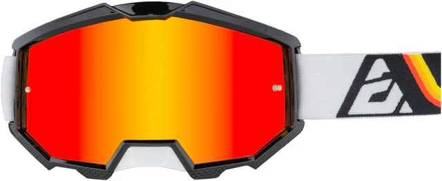 Answer Racing Apex 1 & Apex 3 MX Motocross Goggles (Adult Sizing) - Black / White / Pink / Blue - Image 8