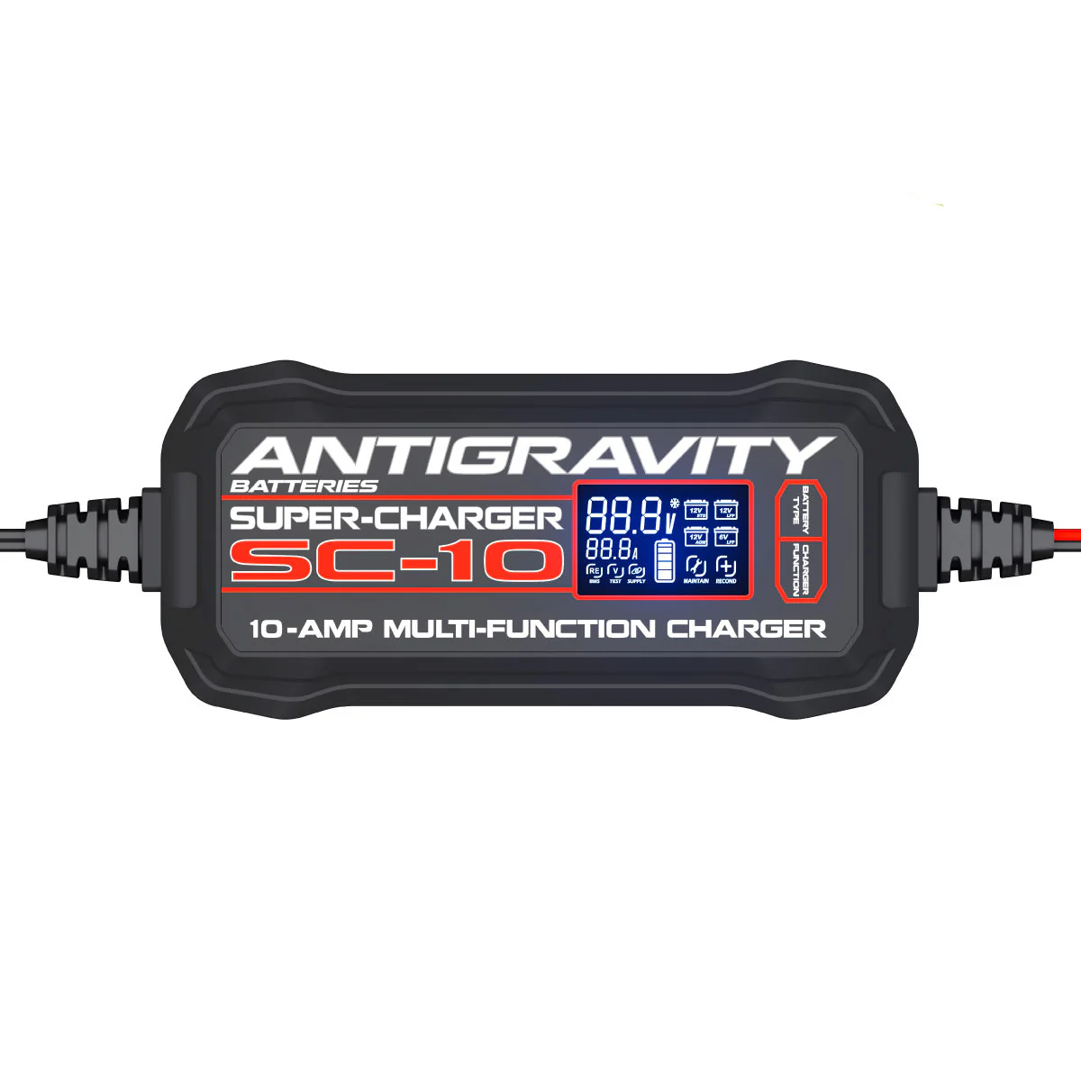 Antigravity Super-Charger Battery Tender (SC-2 SC-4 SC-10) w/ Built in Voltage Tester - Image 3