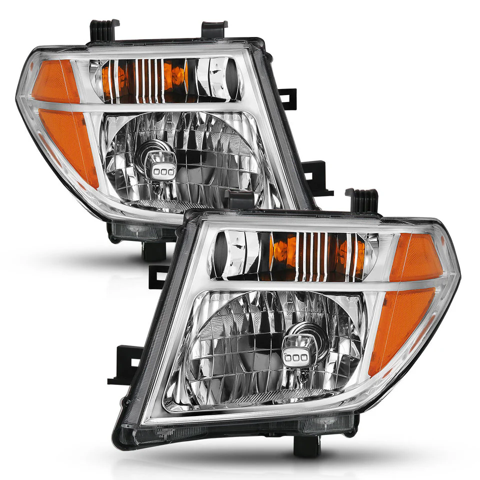 Anzo Crystal Headlights Nissan Pathfinder / Frontier (05-08) Chrome Housing – OE Type Replacement 111463