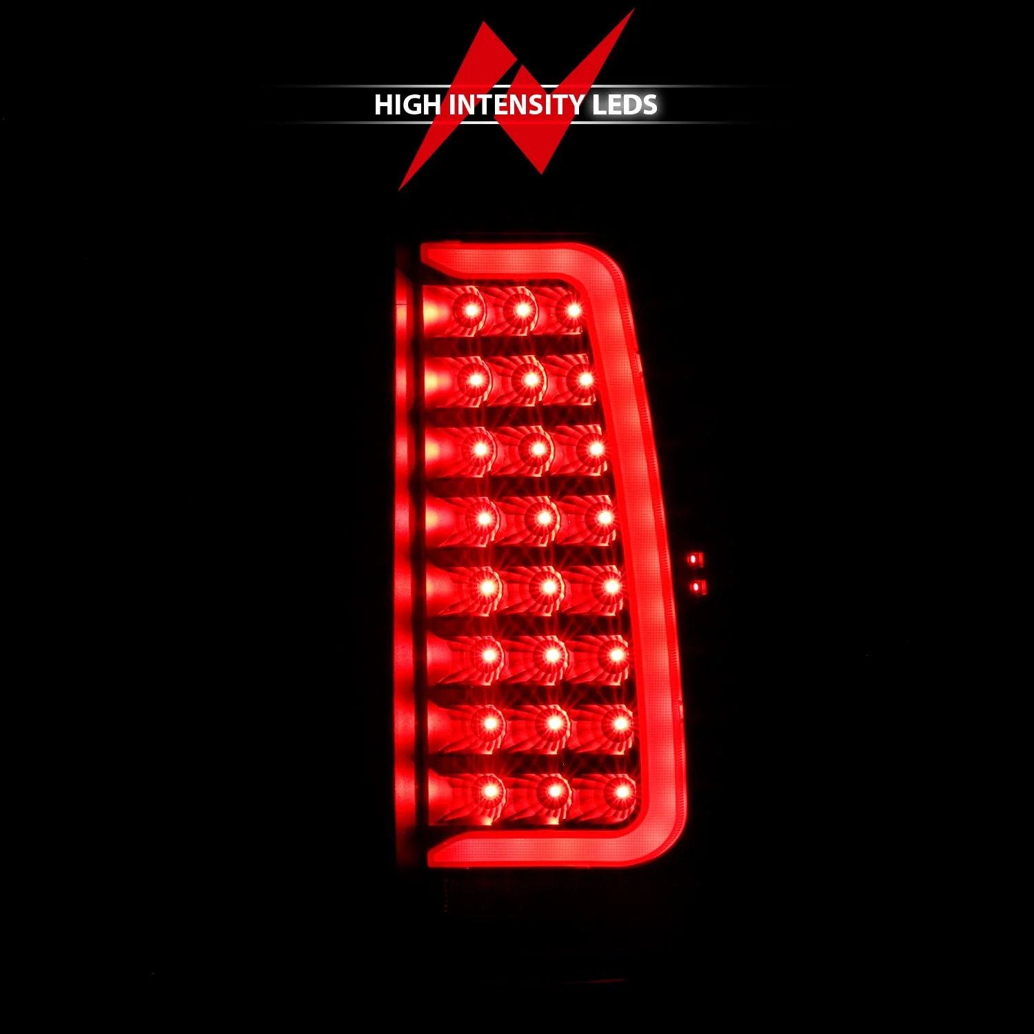 Anzo LED Tail Lights Chevy Tahoe / Suburban & GMC Yukon / Yukon XL (07–14) C-Bar Style Black or Chrome Housing w/ Red / Clear / Smoke Lens - Image 3