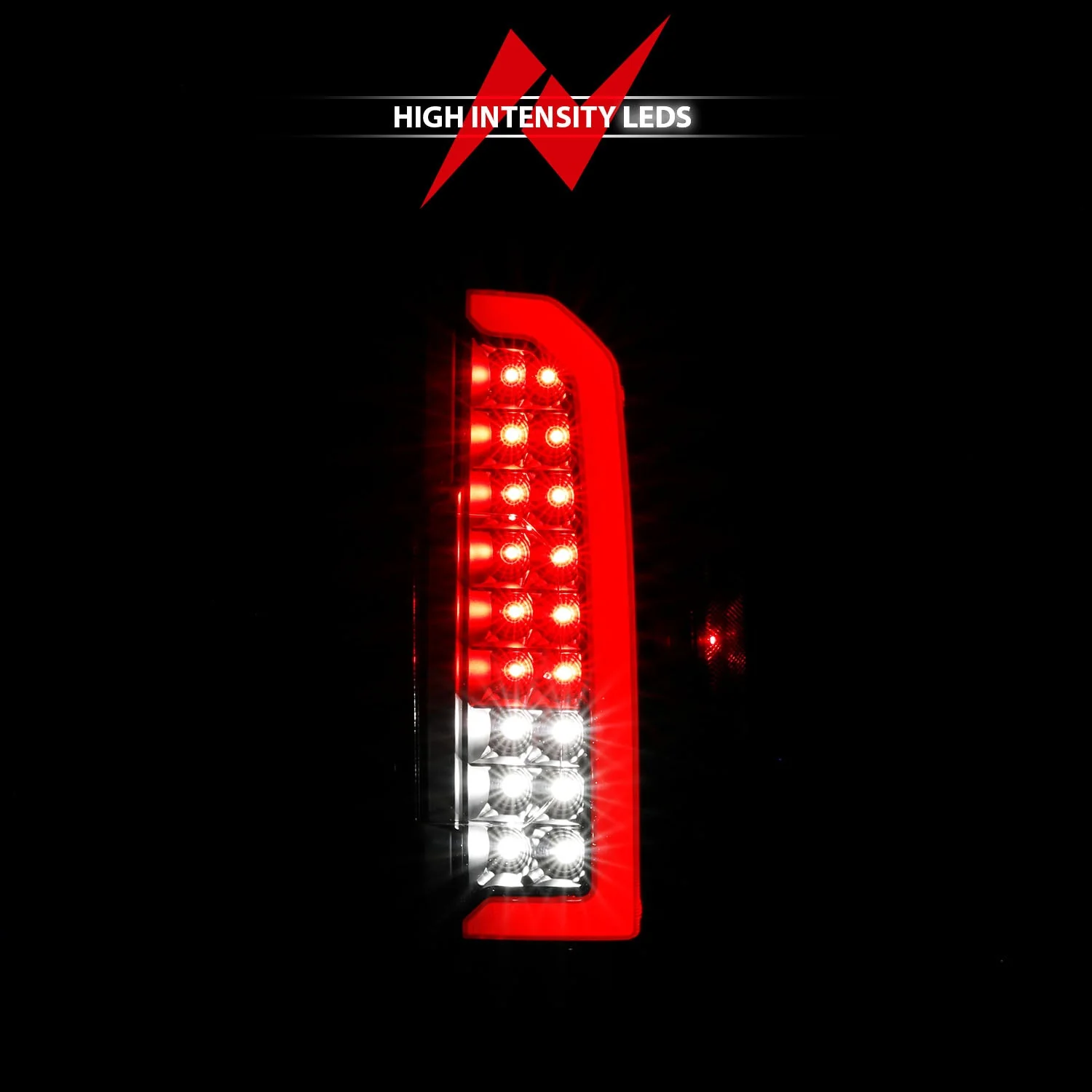 Anzo LED Tail Lights Chevy Colorado (15–22) Bar Style - Black Housing w/ Smoke or Clear Lens - Image 3