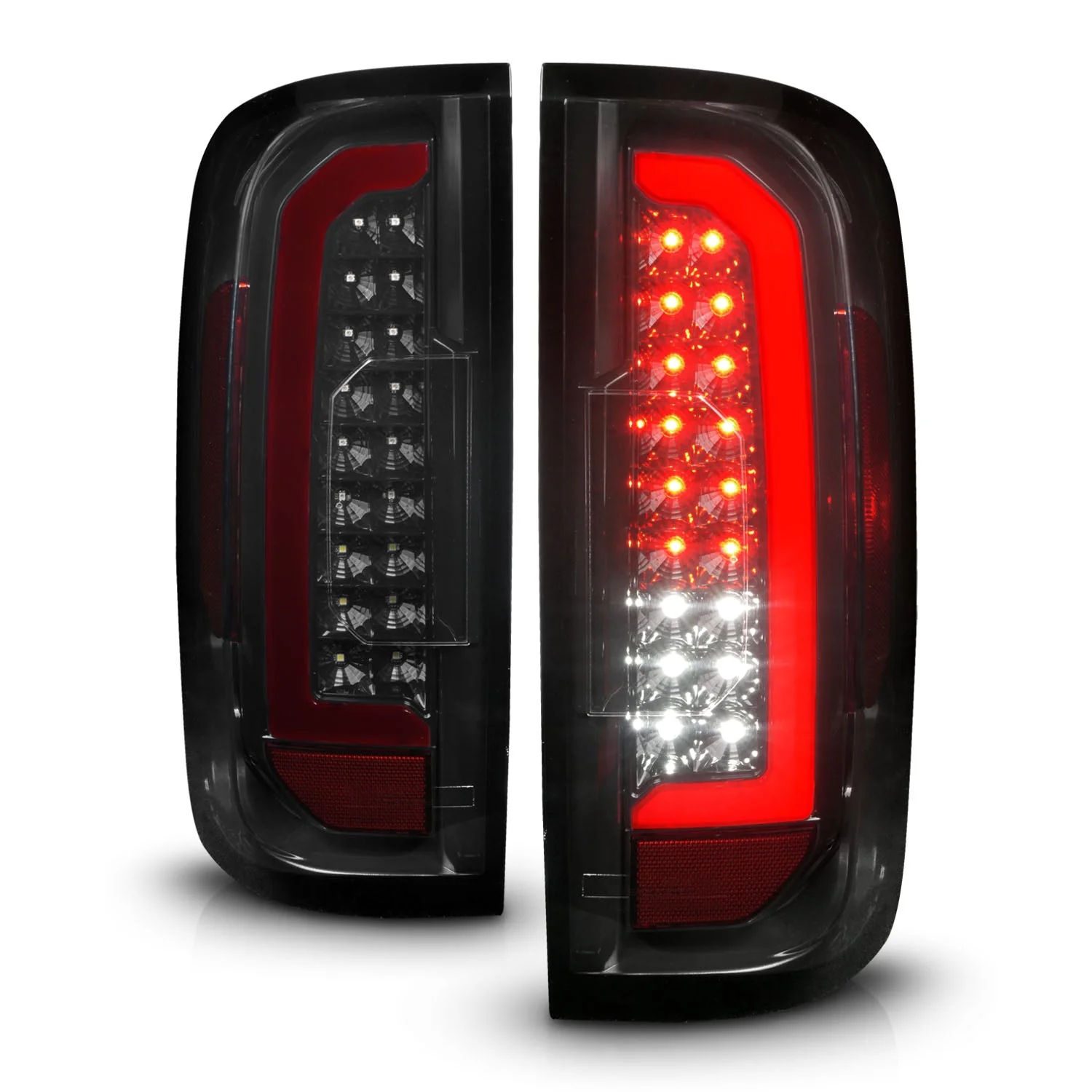 Anzo LED Tail Lights Chevy Colorado (15–22) Bar Style - Black Housing w/ Smoke or Clear Lens - Image 7