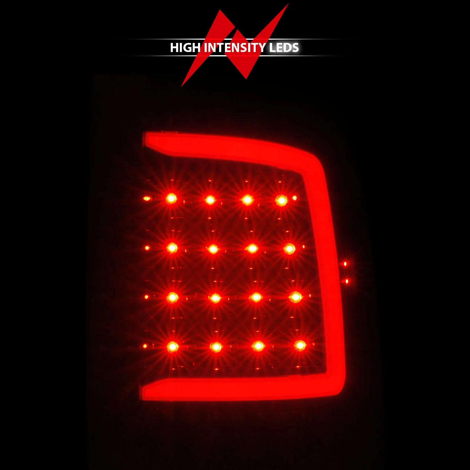 Anzo LED Tail Lights Dodge Ram 1500/ 2500/ 3500 (09-18) RAM 1500 (11-23) Black Housing w/ Clear or Smoke Lens & Sequential Signal - Image 8