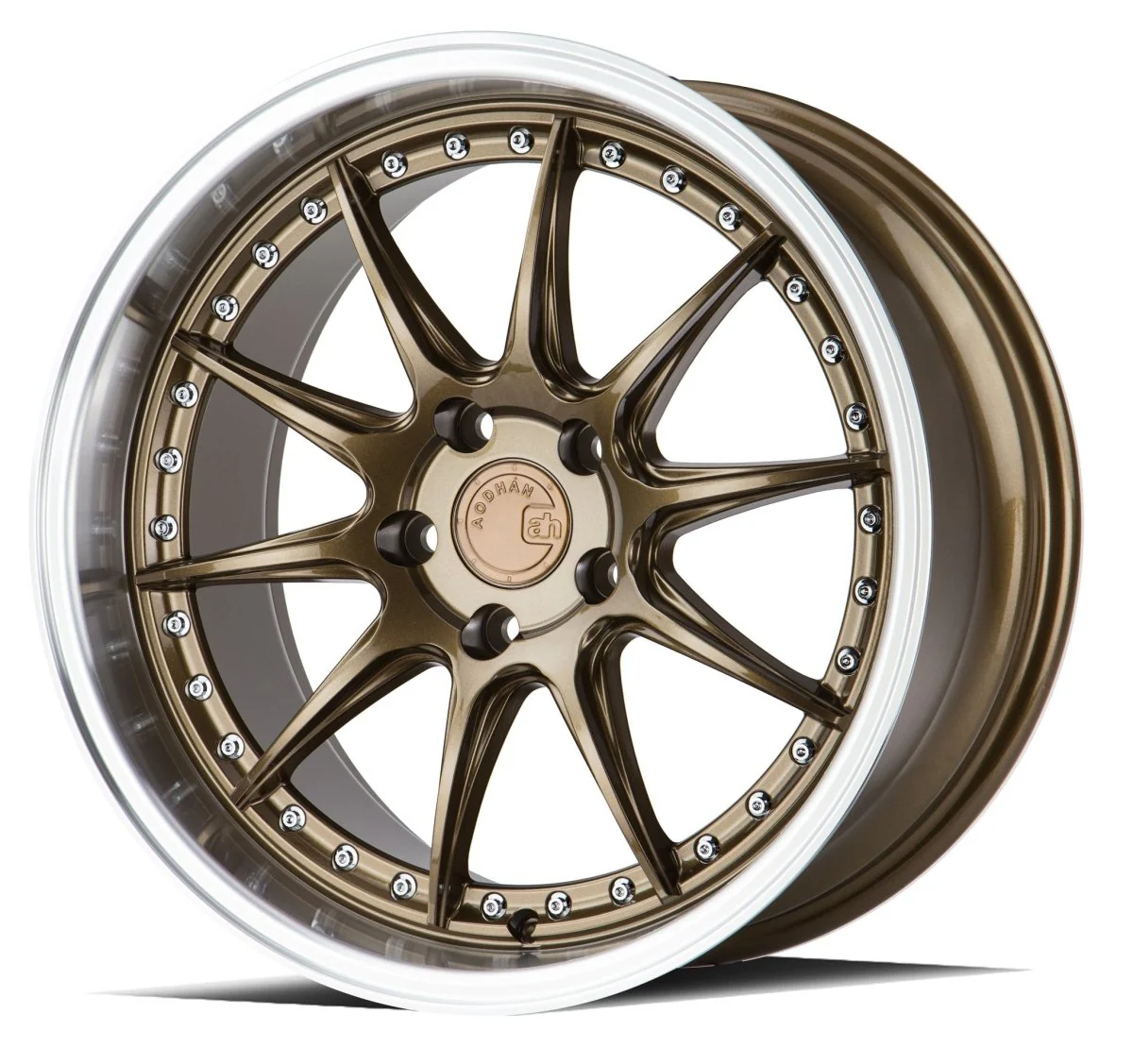 Aodhan DS07 18x8.5 Wheels Black / Silver / Bronze - Image 5