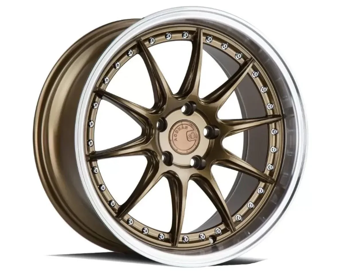 Aodhan DS07 18x9.5 Wheels Black / Silver / Bronze - Image 6