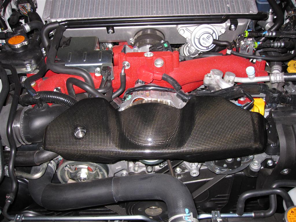 APR Alternator Cover Subaru WRX / WRX STi (2008-2014) [Carbon Fiber] CBE-WRXALT08 - Image 3