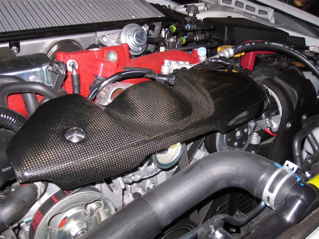 APR Alternator Cover Subaru WRX / WRX STi (2008-2014) [Carbon Fiber] CBE-WRXALT08 - Image 5