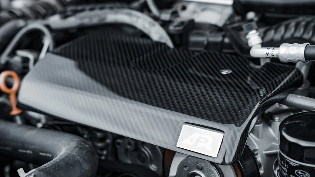 APR Alternator Cover Subaru WRX / WRX STi (2002-2007) [Carbon Fiber] CBE-WRXALT - Image 3