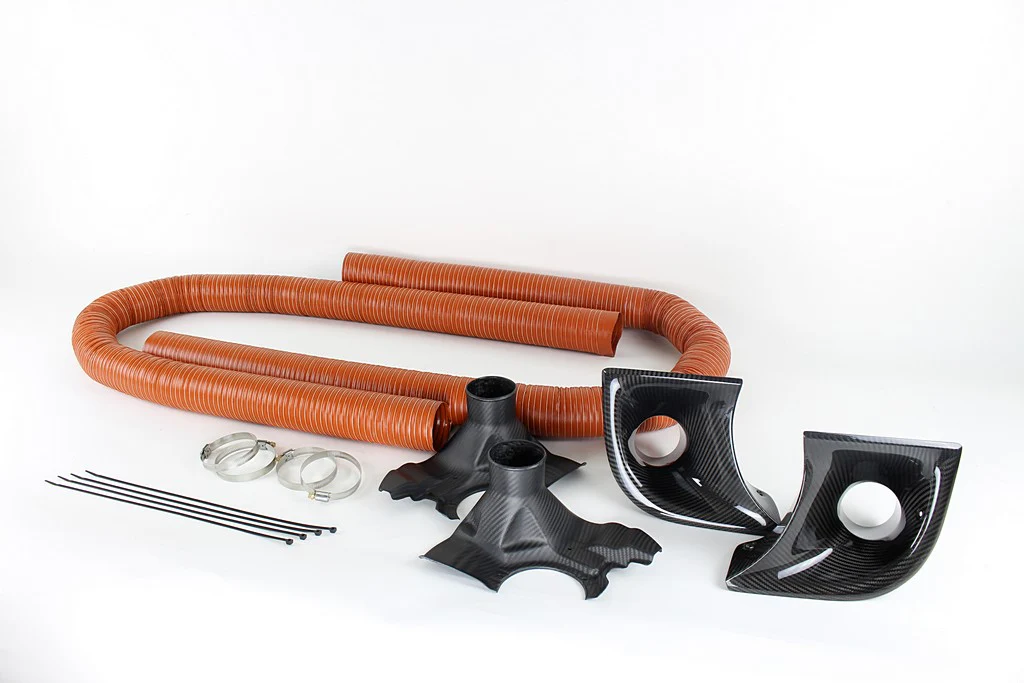 APR Brake Rotor Cooling Kit Honda S2000 AP2 (2004-2009) [Carbon Fiber] w/ or w/o Air Ducks - Image 2