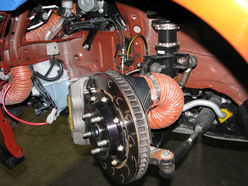 APR Brake Rotor Cooling Kit FR-S/ BRZ (2013-2016) [Carbon Fiber] w/ or w/o Air Ducks - Image 5