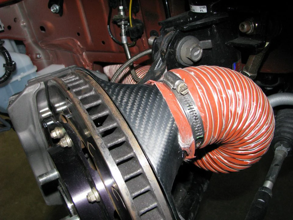 APR Brake Rotor Cooling Kit FR-S/ BRZ (2013-2016) [Carbon Fiber] w/ or w/o Air Ducks - Image 6