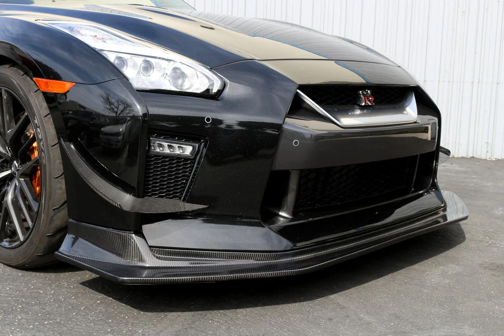 APR Front Bumper Canards Nissan GTR R35 (2017-2023) [Carbon Fiber] AB-603517 - Image 2