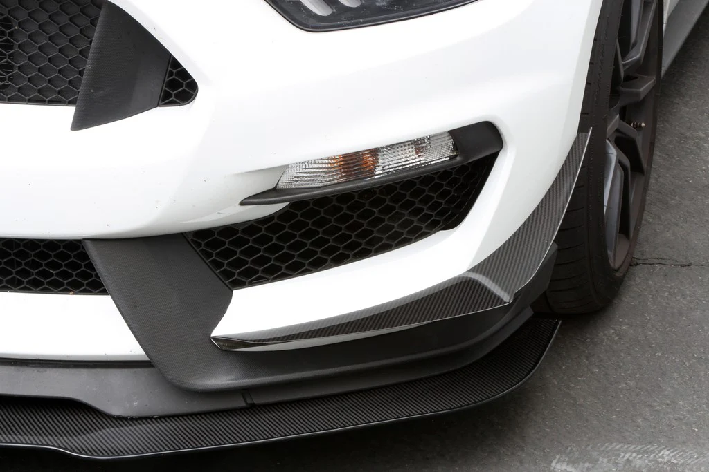 APR Front Bumper Canards Ford Mustang S550 / Shelby GT350 (2016-2020) [Carbon Fiber] AB-203518 - Image 2