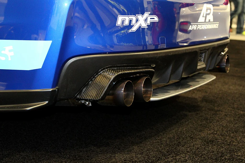 APR Exhaust Heat Shield Subaru WRX/ WRX STI Sedan (15-21) [Carbon Fiber] CBX-WRXHS15 - Image 2