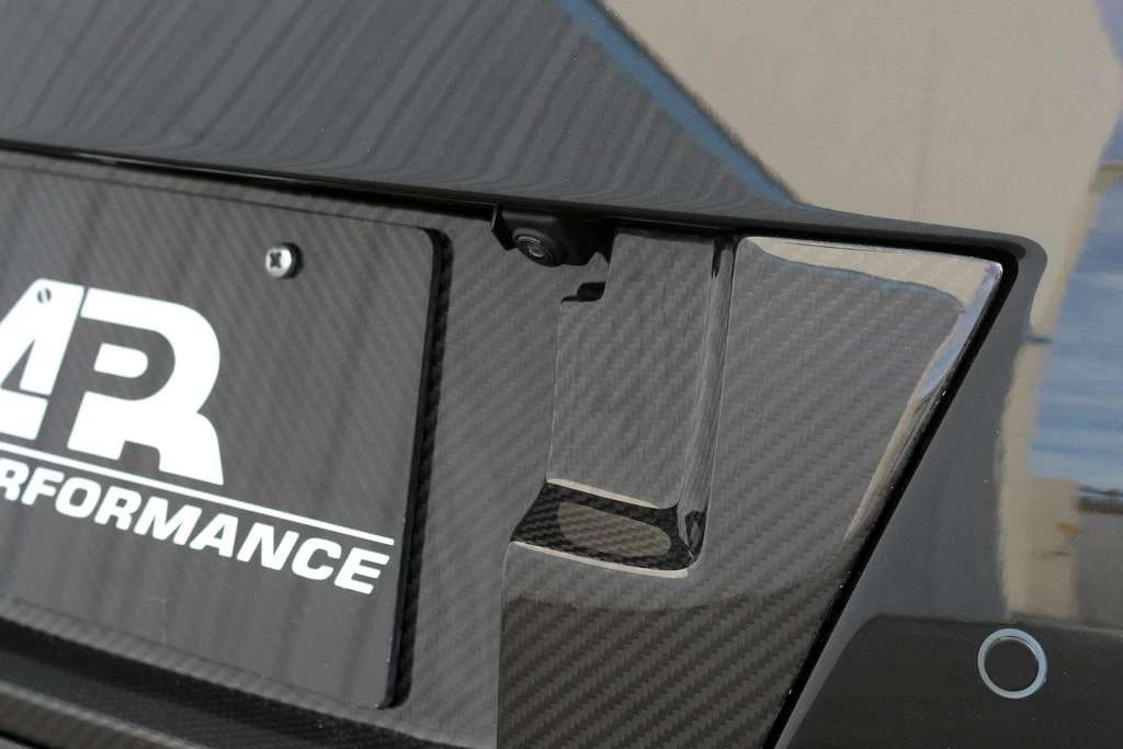 APR License Plate Backing Nissan GT-R R35 (2017-2022) [Carbon Fiber] CBX-R35LICIII - Image 2