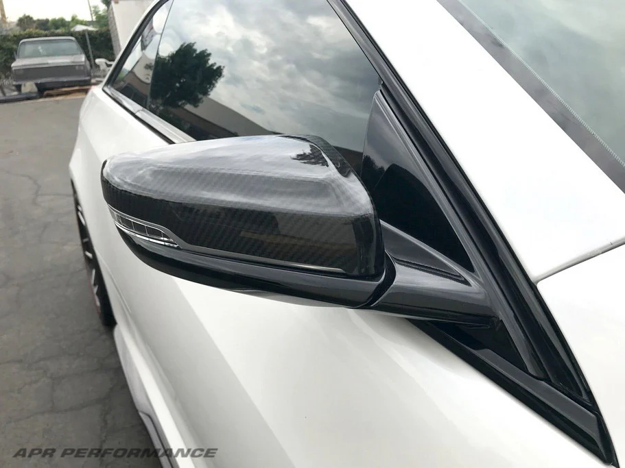 APR Mirror Cadillac ATS-V Coupe / CTS-V Sedan (16-19) [Carbon Fiber] CBM-ATSV - Image 2