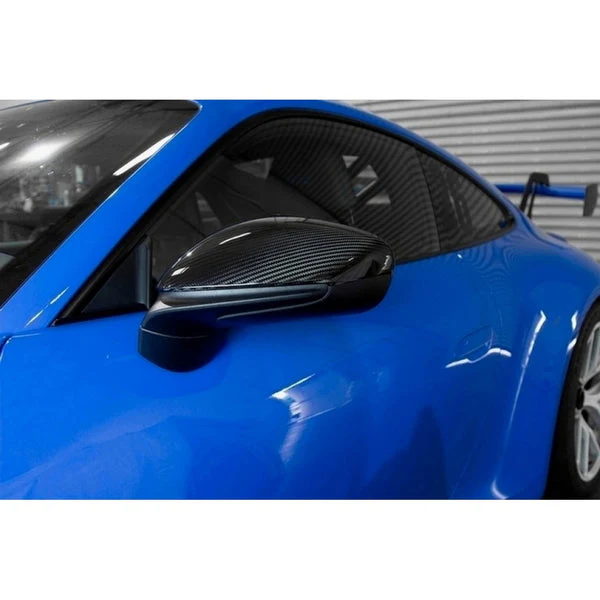 APR Mirror Covers Porsche 911 992 (2019-2023) [Carbon Fiber] CBM-POCHE - Image 2