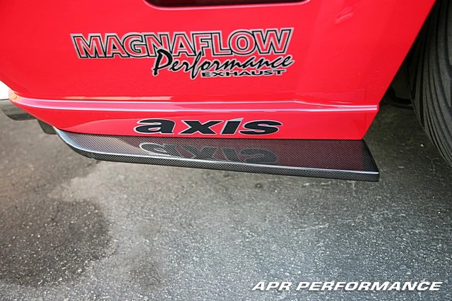 APR Rear Bumper Skirts Ford Mustang S19 (2005-2009) Carbon Fiber - Image 4
