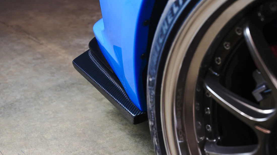 APR Rear Bumper Skirts Honda Civic Type R (2023) Carbon Fiber - Image 3