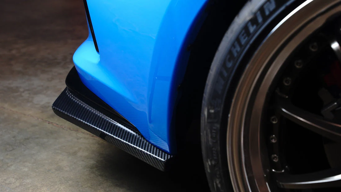 APR Rear Bumper Skirts Honda Civic Type R (2023) Carbon Fiber - Image 4