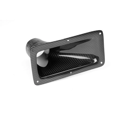 APR Universal Brake Air Inlet Duct w/ Flange [2x2 Carbon Fiber] 7.5" X 5.18" or 9.25" X 4.75" - Image 4