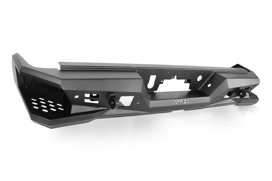 Attica 4x4 Bumper for Chevy Silverado / GMC Sierra (2020-2024) Full-Size Rear Terra Series - Textured Black ATTSL07B103-BX - Image 2