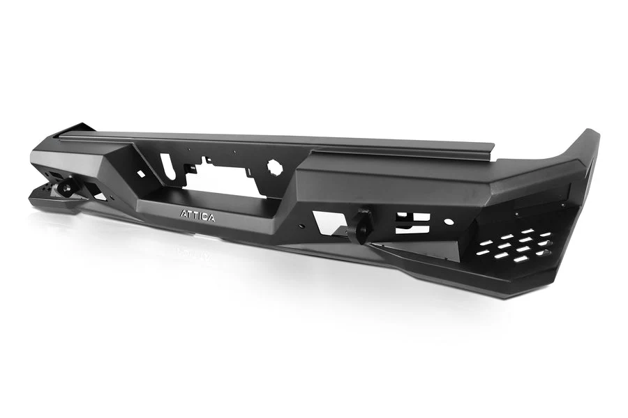 Attica 4x4 Bumper for Chevy Silverado / GMC Sierra (2020-2024) Full-Size Rear Terra Series - Textured Black ATTSL07B103-BX - Image 3