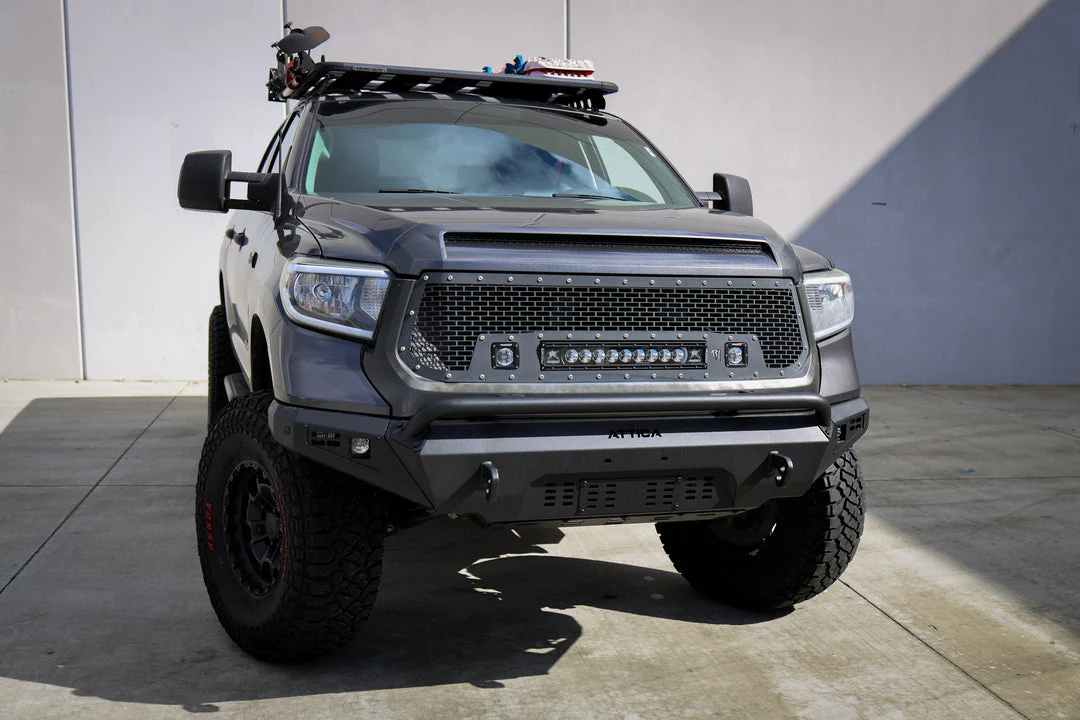 Attica 4x4 Bumper for Toyota Tundra (2014-2021) Front & Rear Terra Series - Textured Black Powder Coat - Image 10